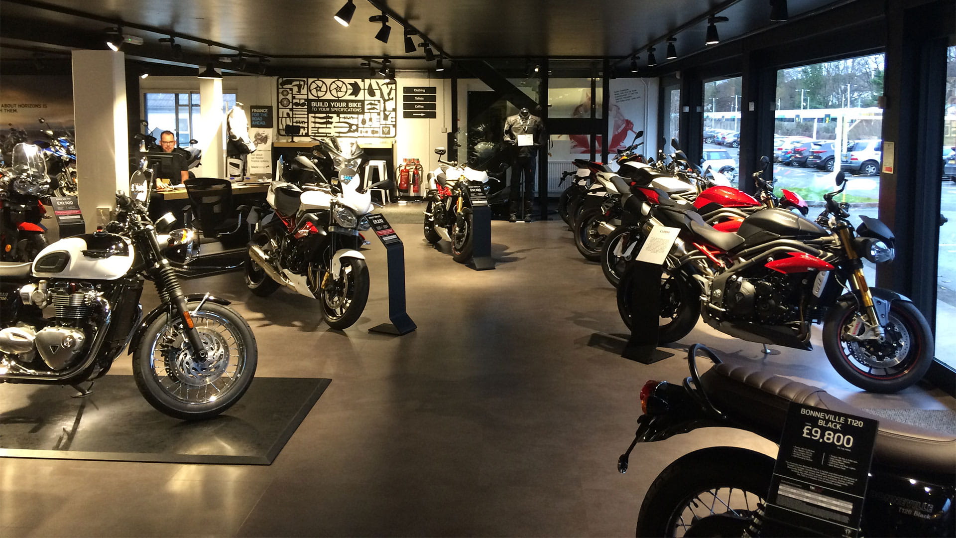 Triumph dealer sale